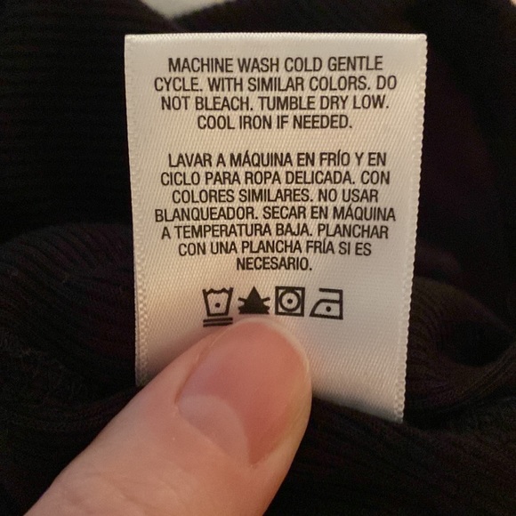 Bongo Plus Black Tee with Lace, 2X - Picture 6 of 6